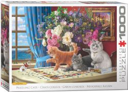 EUROGRAPHICS CASSE-TÊTE 1000 PIÈCES - CHATS CURIEUX #6000-5914